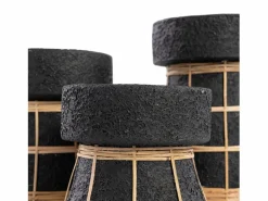 Bazar Bizar El Portavelas Serene - Negro Natural - L Multicolor Outlet
