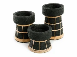 El Portavelas Serene - Negro Natural - S^Bazar Bizar Online