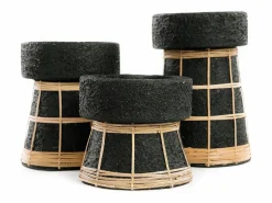 El Portavelas Serene - Negro Natural - S^Bazar Bizar Online