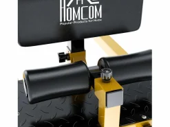 3-en-1 profundo sissy squat y negro 50x97x56.5 cm^Homcom Sale
