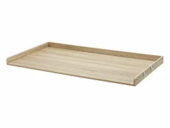 Encimera de Lavadora-Secadora SucceBuy de Madera 137x69 CM, de Madera, Resistente al Agua con Almohadillas Antideslizantes, para Organización de Lavado Marru00f3n Discount
