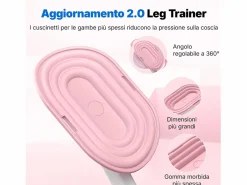MERACH Aparato De Musculación|Entrenador de Piernas 2 en 1 , Ángulo Ajustable, LED, Pantalla de Doble Escala, Indicador de Presión, 2 Niveles de Resistencia, Portátil,