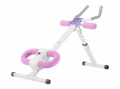 Equipo para Abdominales SucceBuy, Máquina de Entrenamiento AB, Capacidad de 150 kg Blanco Hot