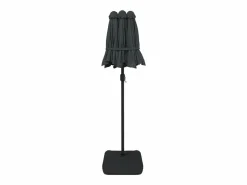 Eryx Sombrilla doble de jardín gris antracita 316x145 cm^Garden Furniture Hot