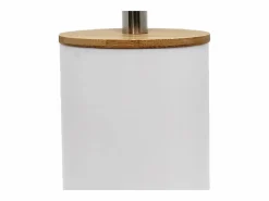 Escobilla de baño de bambú 9 x 37 cm^Douceur d'intérieur Online
