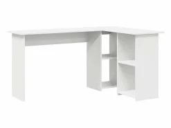Clicnbuy Escritorio 142 x 102 x 73 cm Madera contrachapada Blanco Hot