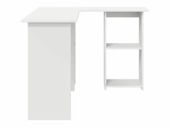Clicnbuy Escritorio 142 x 102 x 73 cm Madera contrachapada Blanco Hot