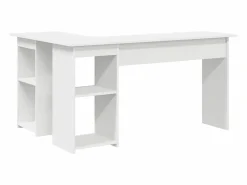 Clicnbuy Escritorio 142 x 102 x 73 cm Madera contrachapada Blanco Hot