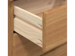 vidaxl Escritorio Secreter|Escritorio ASKIM Marrón 95 x 40 x 75 cm Madera de pino macizo