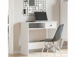 Escritorio Rinconero|Escritorio 80x40x75 cm Madera de ingeniería