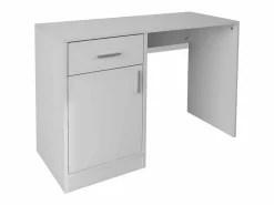 Escritorio con cajón y armario 100x40x73 cm^Clicnbuy Sale
