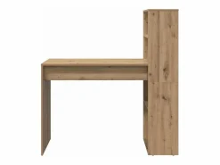 vidaxl Escritorio Secreter|Escritorio con estante Roble artesanal 113 x 54 x 120 cm
