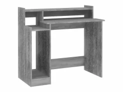 Escritorio con LED madera contrachapada sonoma 97x45x90 cm^Clicnbuy Discount