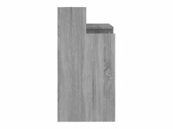 Escritorio con LED madera contrachapada sonoma 97x45x90 cm^Clicnbuy Discount