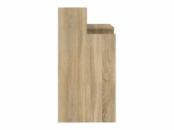 Escritorio con LED madera contrachapada roble sonoma 97x45x90cm^Clicnbuy Discount