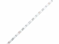 Clicnbuy Escritorio con luz LED madera ingeniería 200x55x91 cm Blanco Sale
