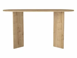 Vente-unique Escritorio consola moderno en - TOPANIA Color natural claro Discount