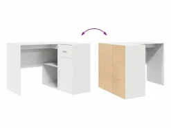 Escritorio de Esquina con cajón 102 x 50 x 75 cm^Clicnbuy Clearance