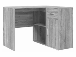Clicnbuy Escritorio de Esquina con cajón sonoma 102 x 50 x 75 cm Gris Sale