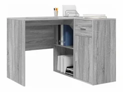 Clicnbuy Escritorio de Esquina con cajón sonoma 102 x 50 x 75 cm Gris Sale