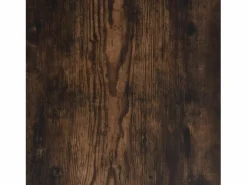 Clicnbuy Escritorio Rinconero|Escritorio de esquina contrachapada roble ahumado 145x100x76cm