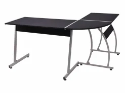 Escritorio de esquina en forma de L^Clicnbuy