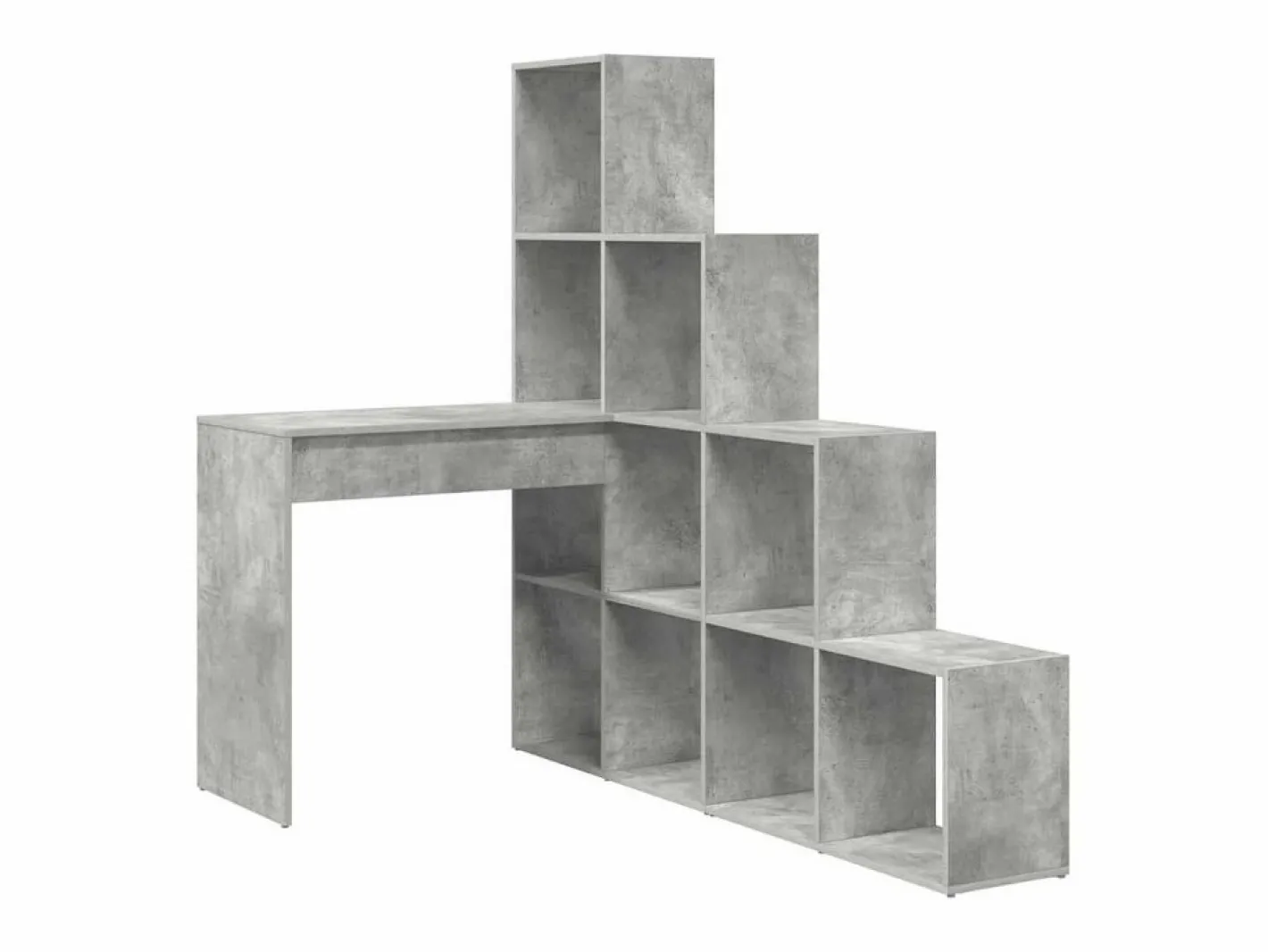 Escritorio de Esquina hormigón 101.5 x 149.5 x 149.5 cm^Clicnbuy New
