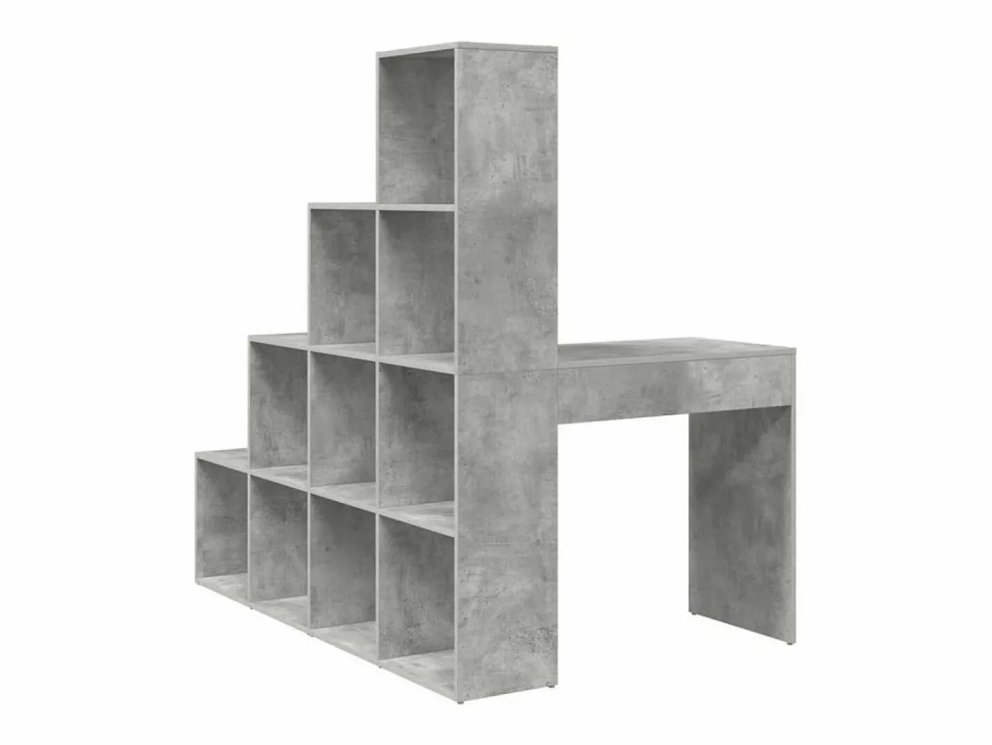 Escritorio de Esquina hormigón 101.5 x 149.5 x 149.5 cm^Clicnbuy New