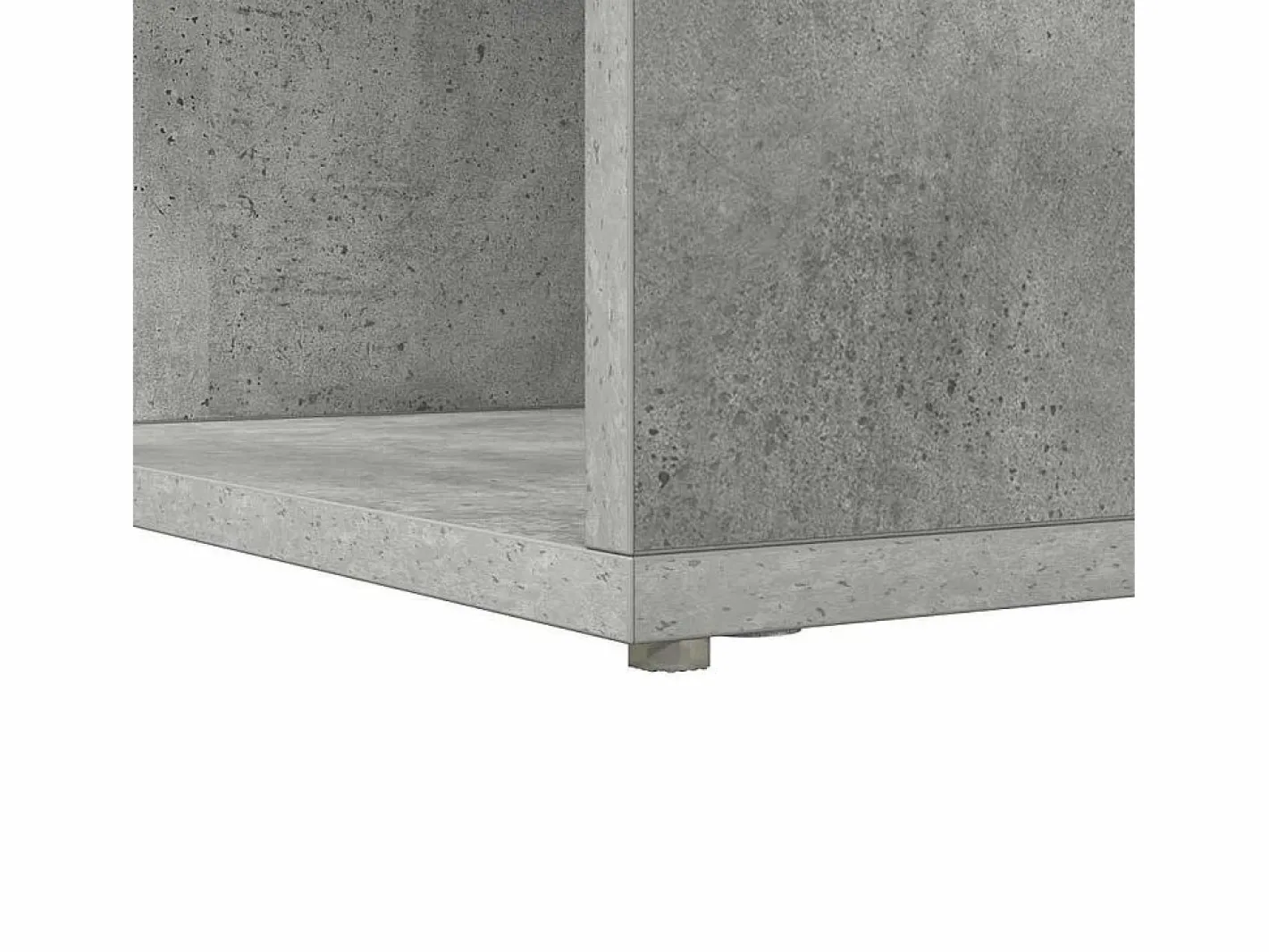 Escritorio de Esquina hormigón 101.5 x 149.5 x 149.5 cm^Clicnbuy New