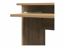 Escritorio de esquina madera contrachapada 120x140x75 cm^Clicnbuy