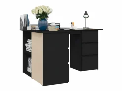 Escritorio de esquina madera contrachapada 145x100x76 cm^Clicnbuy Best