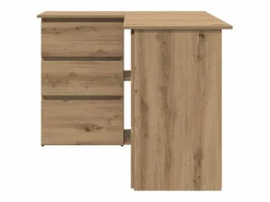 Clicnbuy Escritorio Rinconero|Escritorio de esquina madera contrachapada 145x100x76 cm