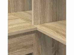 Clicnbuy Escritorio Rinconero|Escritorio de Esquina Roble Sonoma 101.5 x 149.5 x 149.5 cm