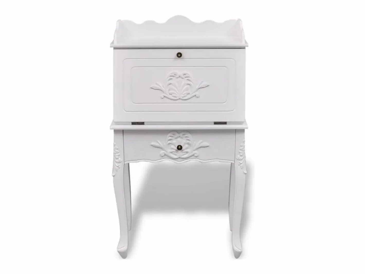 Clicnbuy Escritorio Tradicional|Escritorio de estilo francés de madera