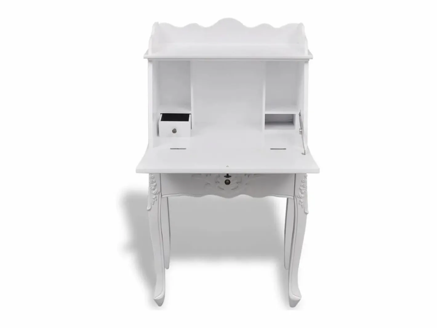 Clicnbuy Escritorio Tradicional|Escritorio de estilo francés de madera