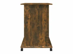 Escritorio de madera contrachapada roble ahumado 80x50x75 cm^Clicnbuy Discount