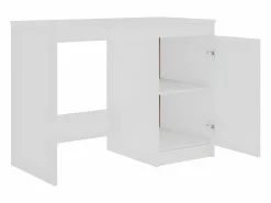 Clicnbuy Escritorio de madera contrachapada 140x50x76 cm Blanco Hot