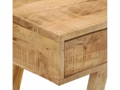vidaxl Escritorio Tradicional|Escritorio de madera de mango rugosa 100x45x90 cm