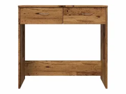 vidaxl Escritorio de madera ingeniería madera envejecida 80x40x75 cm Color natural claro Online