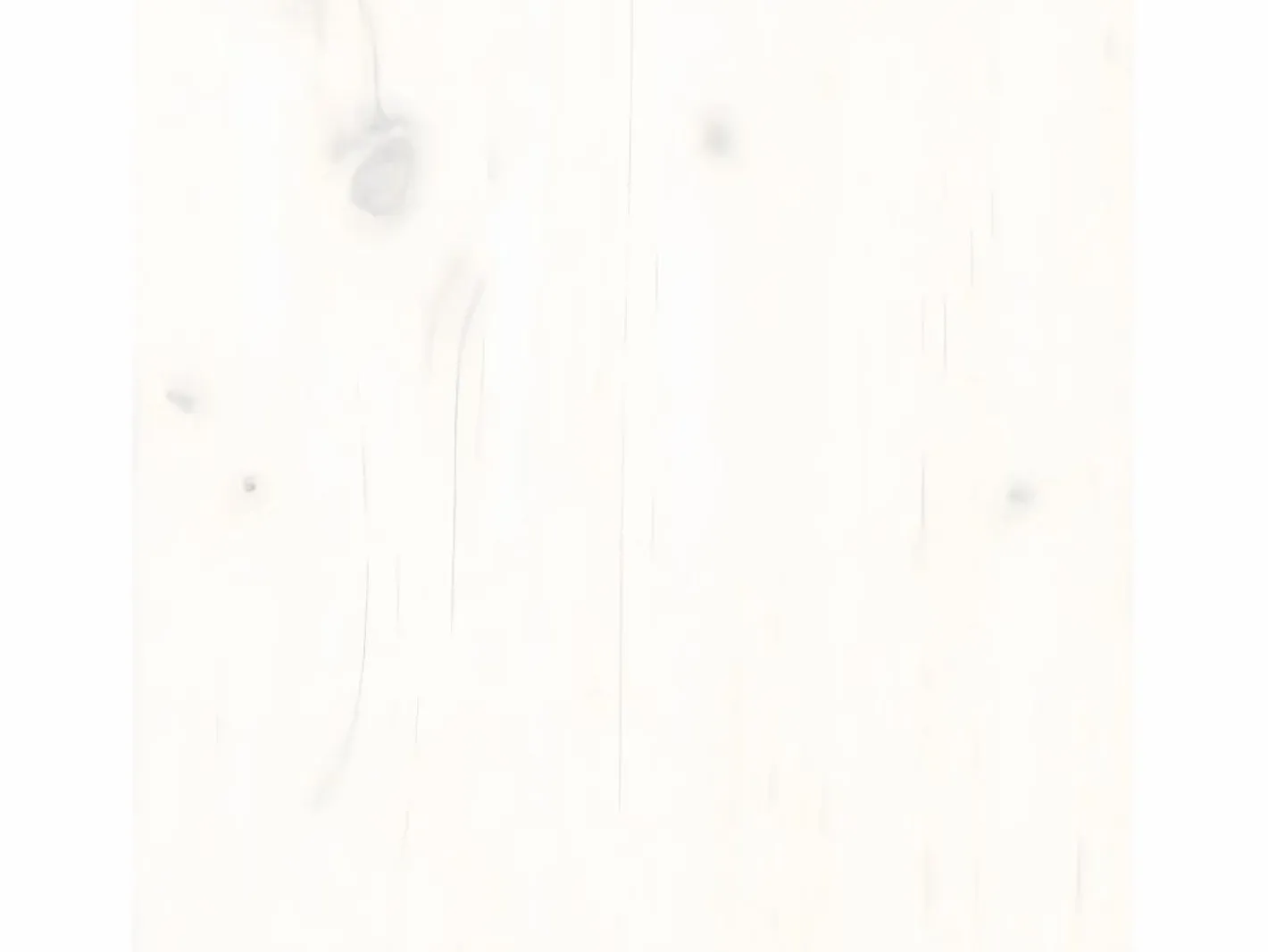 Clicnbuy Escritorio de madera maciza de pino 100x50x75 cm Blanco Best