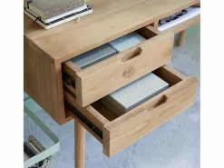 Escritorio de madera teca maciza^BERAH GETAH Best