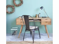 Escritorio de madera teca maciza^BERAH GETAH Best