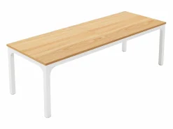 Tribesigns Mesa De Ordenador|Escritorio de oficina en casa para 2 personas, escritorio de computadora extra largo de 200 cm, estación de trabajo doble para oficina en casa
