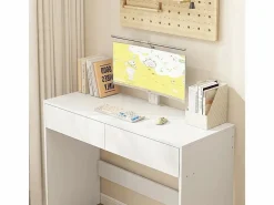 ESCRITORIO DE ORDENADOR MODERNO CON 2 CAJONES MESA DE TOALET 100 CM^ Sale