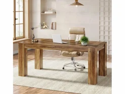 Tribesigns Mesa De Ordenador|Escritorio ejecutivo de 160 cm, gran escritorio de oficina para computadora, simple mesa de trabajo para escribir