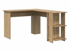 Escritorio Esquinero con Almacenamiento Roble artisan^Clicnbuy Clearance