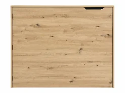Vente-unique Escritorio esquinero plegable mdf color natural - RELIMY Color natural claro Discount