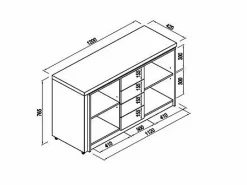 Vente-unique Escritorio extensible con tablero giratorio 360° en MDF lacado en - PAVELO Blanco Sale