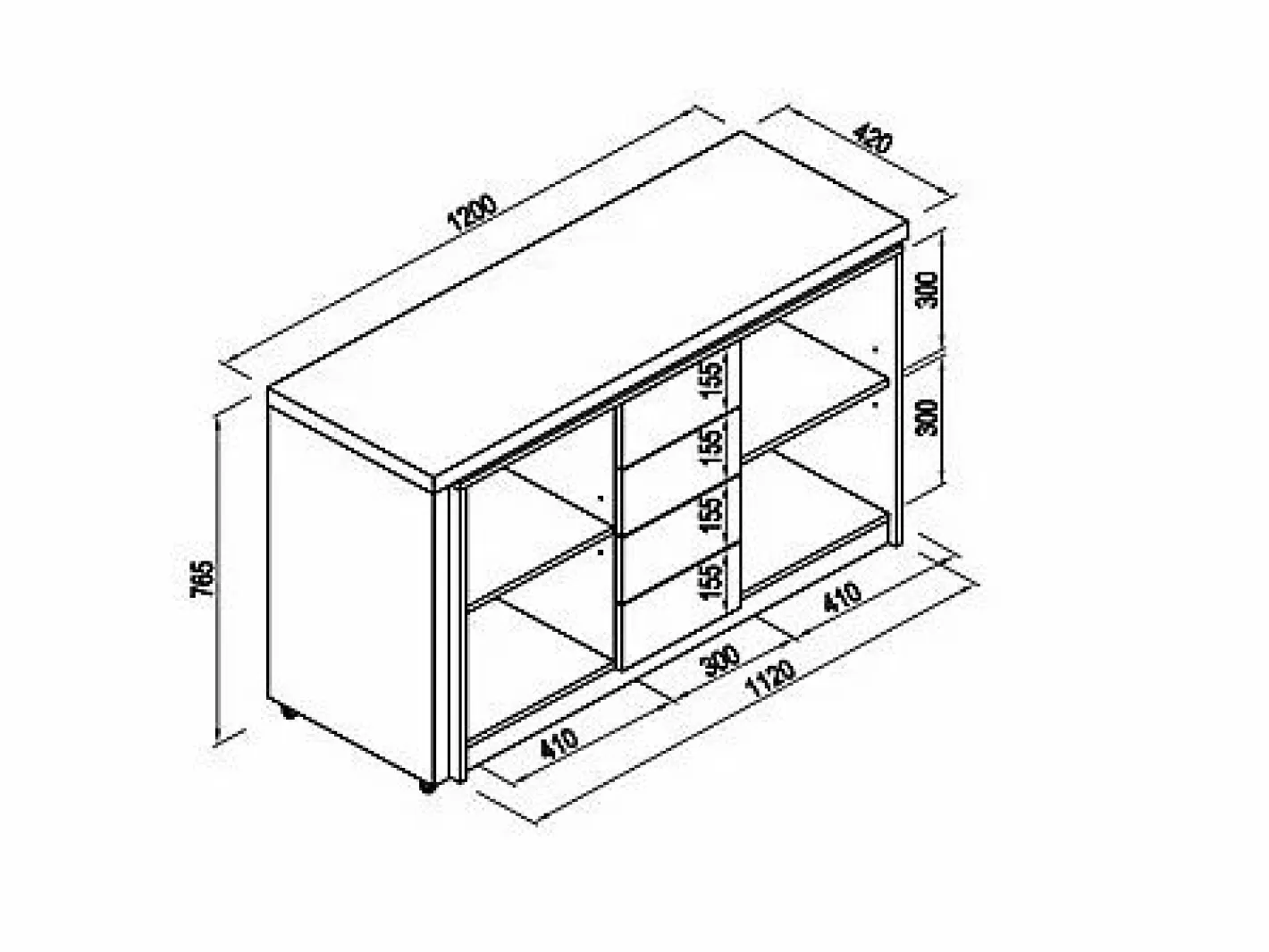 Vente-unique Escritorio extensible con tablero giratorio 360° en MDF lacado en - PAVELO Blanco Sale