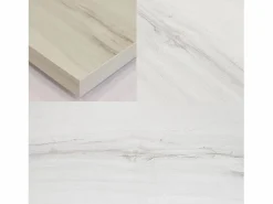 Skraut Home Consola Escritorio|Escritorio Extensible, 99x90x35cm, retractil, Oficina o Estudio, veteado